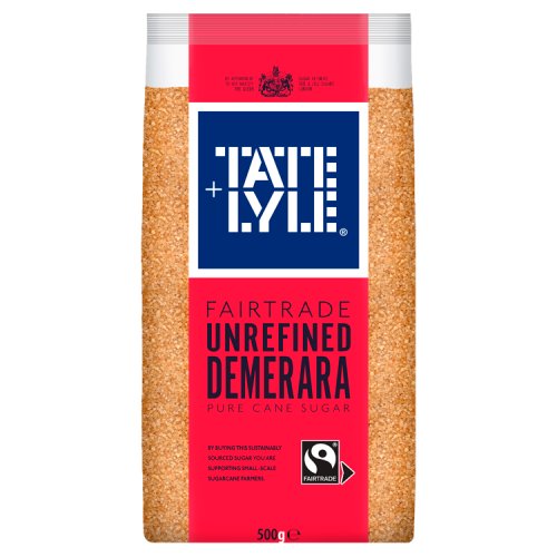 Tate & Lyle Demerara Sugar 500g pack shot