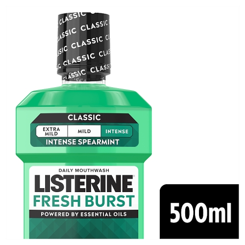 Listerine Freshburst Mouthwash 500ml pack shot