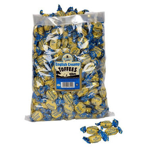 Walkers Nonsuch English Creamy Toffees Bulk Bag 2.5kg pack shot