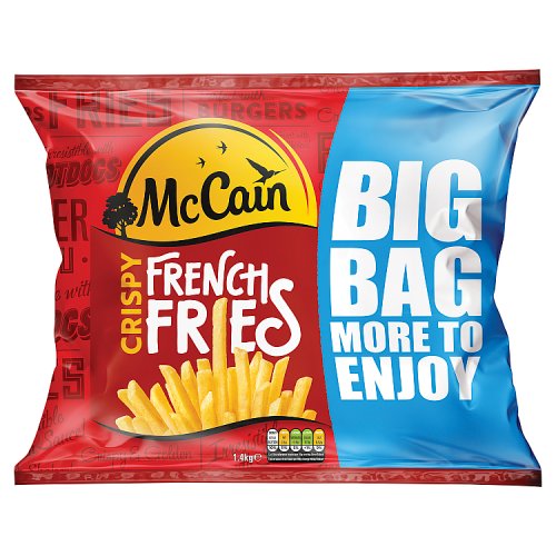 McCain Crispy French Fries 1.4kg pack shot