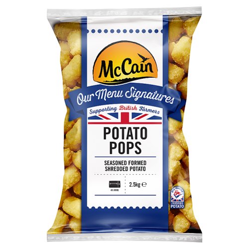 McCain Potato Pops 2.5kg pack shot
