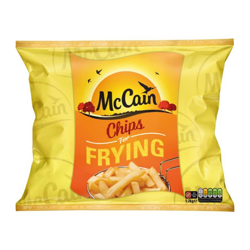 McCain Chips for Frying 1.2kg pack shot