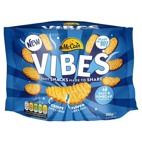 McCain Vibes Salt & Vinegar 355g pack shot