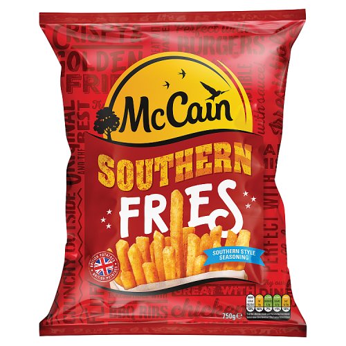 McCain Thin & Crispy Southern Fries 750g pack shot
