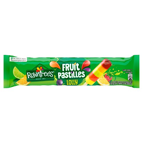 Rowntrees Fruit Pastilles Lolly 65ml pack shot