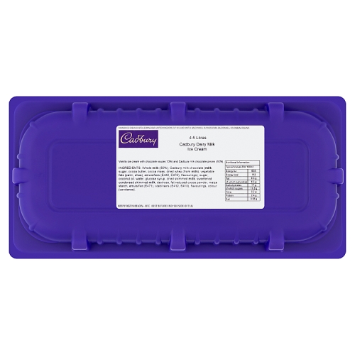 Cadbury Dairy Milk 4.5Ltr pack shot