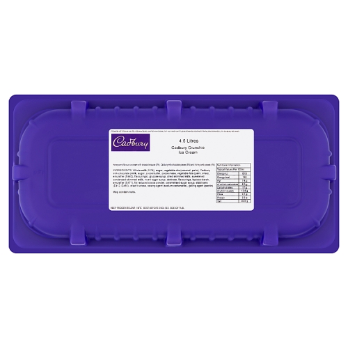 Cadbury Crunchie 4.5Ltr pack shot