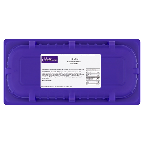 Cadbury Caramel 4.5Ltr pack shot