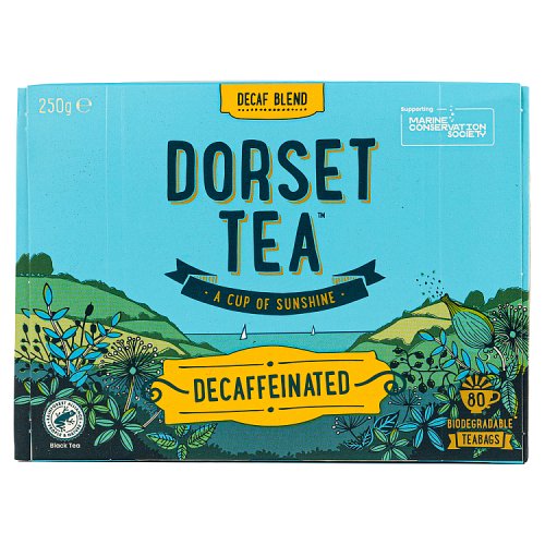 Dorset Tea Decaffeinated Tea Bags 80s pack shot