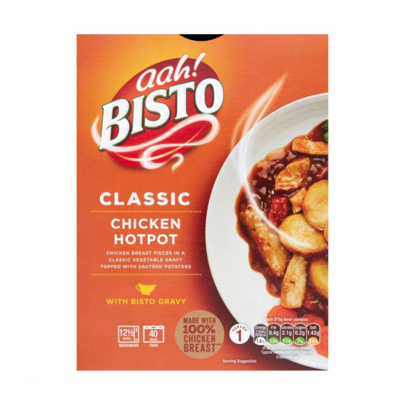 Bisto Chicken Hot Pot 375g pack shot