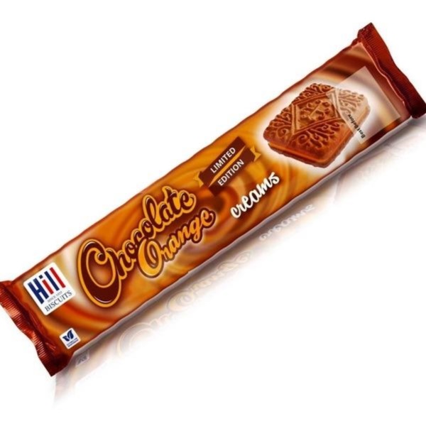Hill Chocolate Orange Creams 150g pack shot