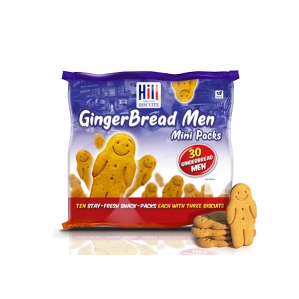 Hill Gingerbread Men 10pk 300g pack shot