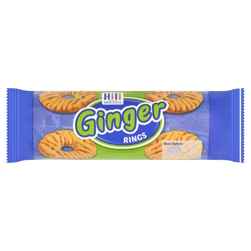 Hill Ginger Rings 150g pack shot