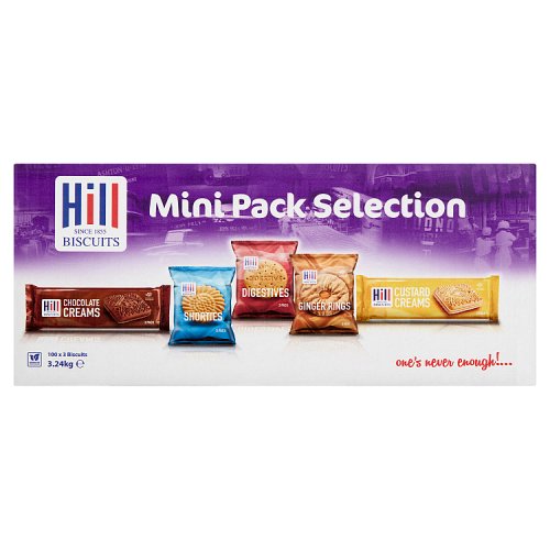Hill Biscuits Mini Pack Selection 3.24kg pack shot