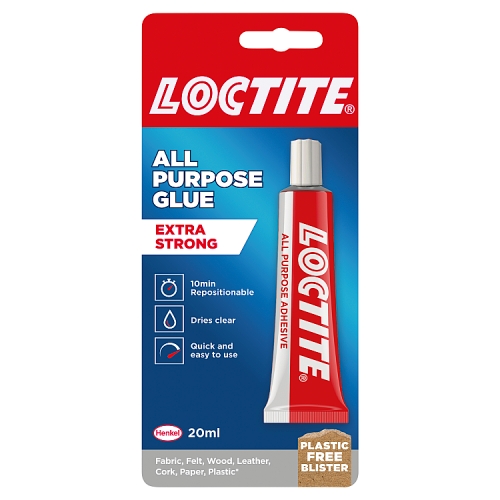Loctite All Purpose Glue 1ml pack shot