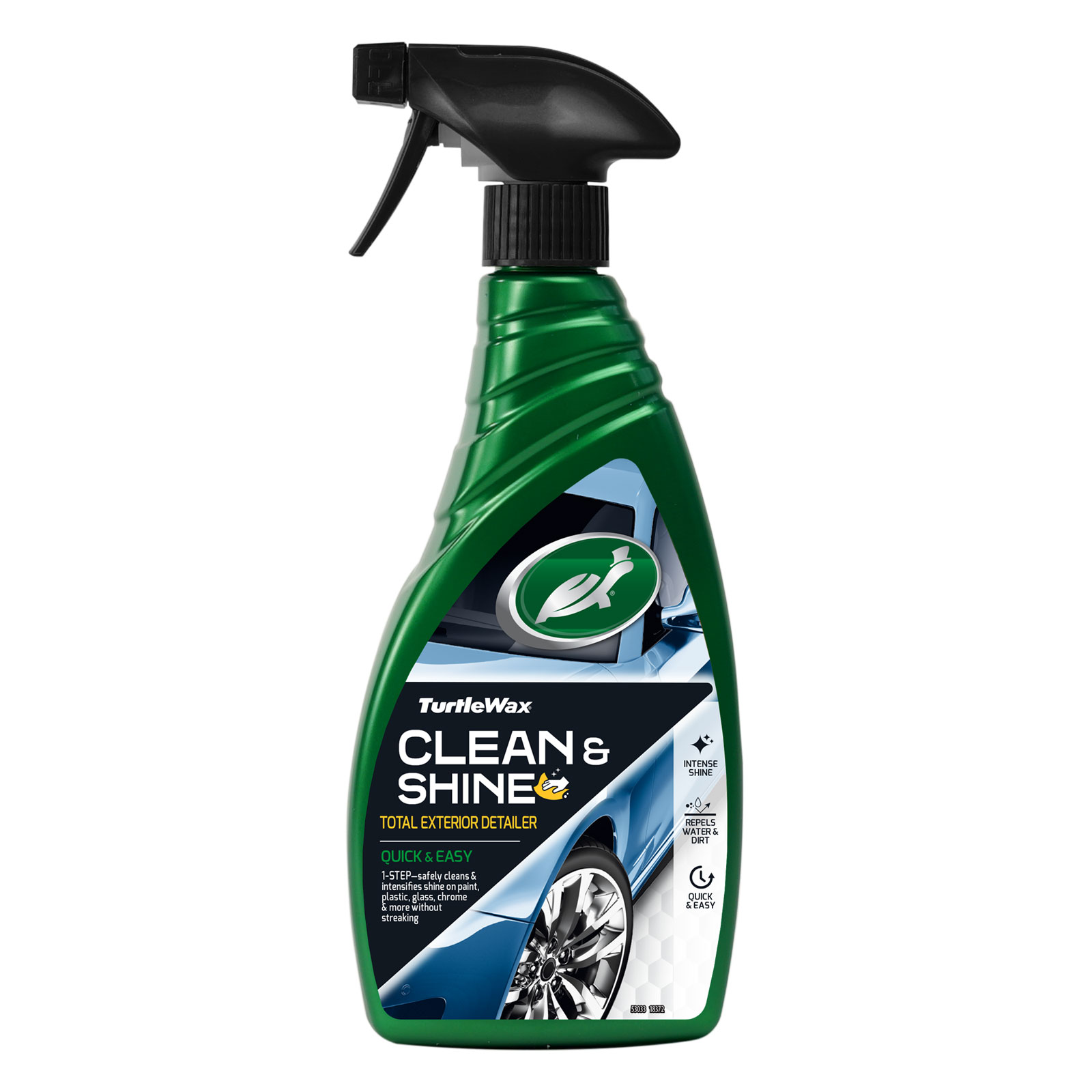 Turtle Wax Clean & Shine Detailer Trigger 500ml pack shot