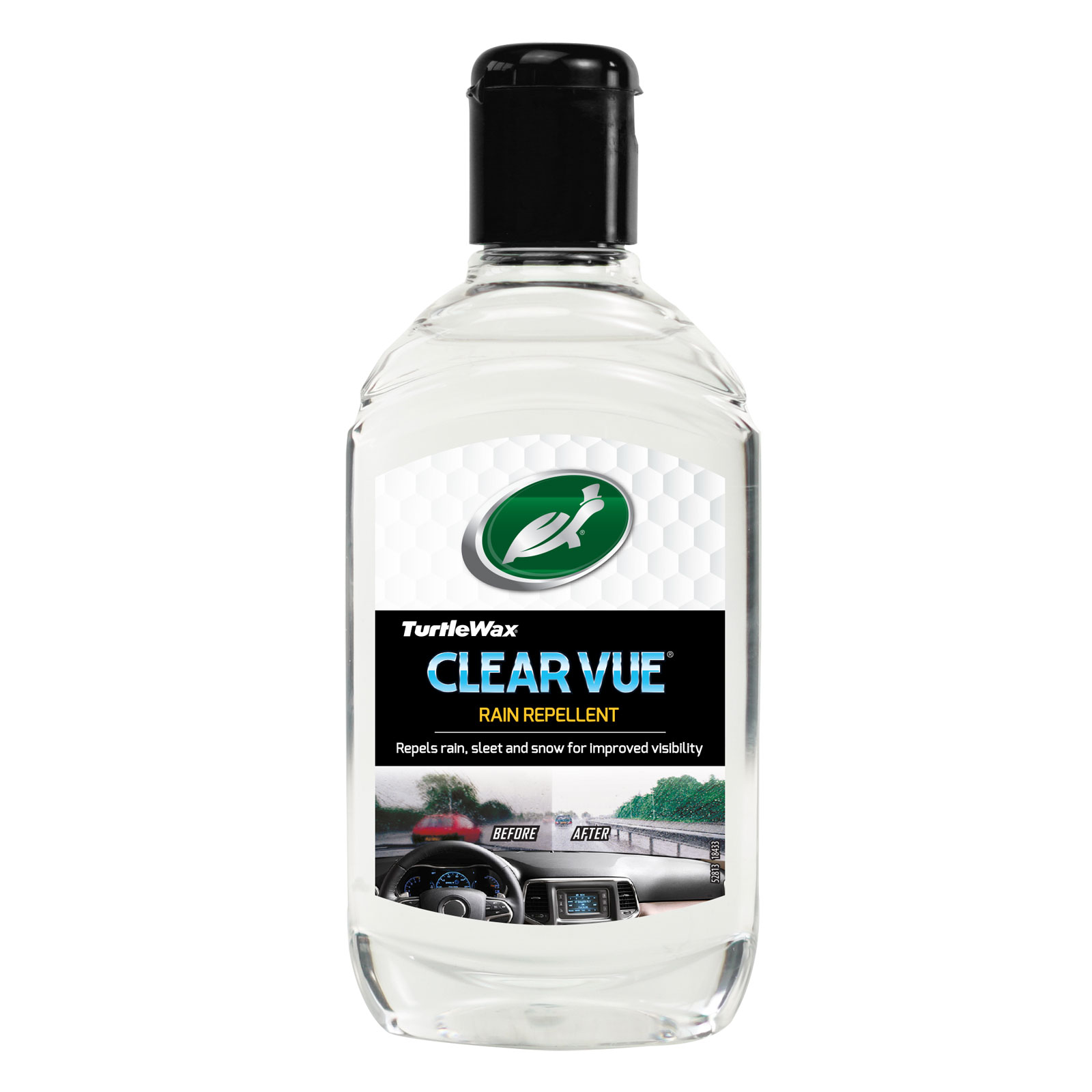 Turtle Wax Clearvue Rain Repellent 300ml pack shot