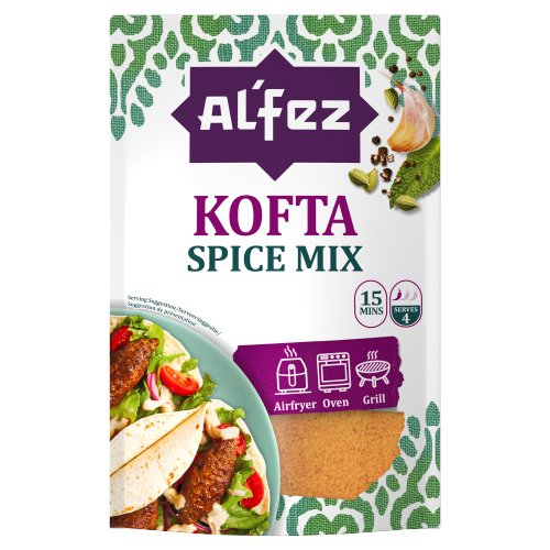 Alfez Kofta Spice Mix 25g pack shot