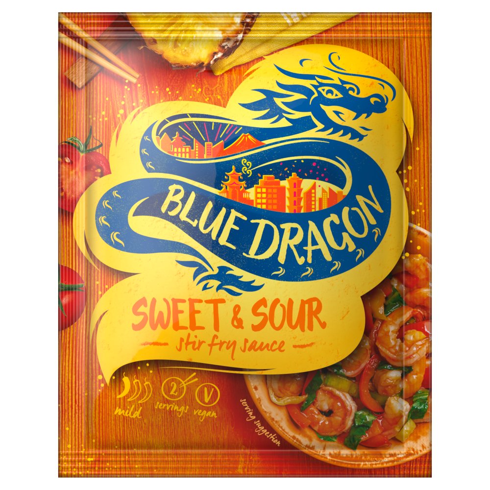 Blue Dragon Sweet & Sour Stir Fry 120g pack shot