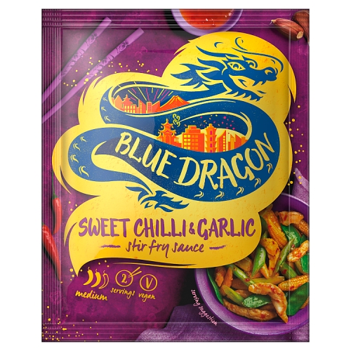 Blue Dragon Swt Chilli & Garlic Stir Fry 120g pack shot