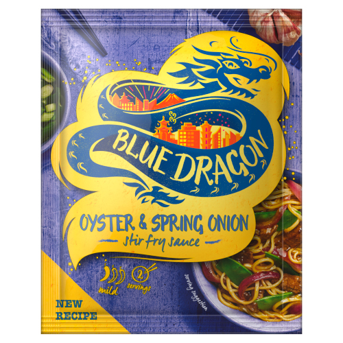 Blue Dragon Oyster & Spring Onion Stir Fry 120g pack shot