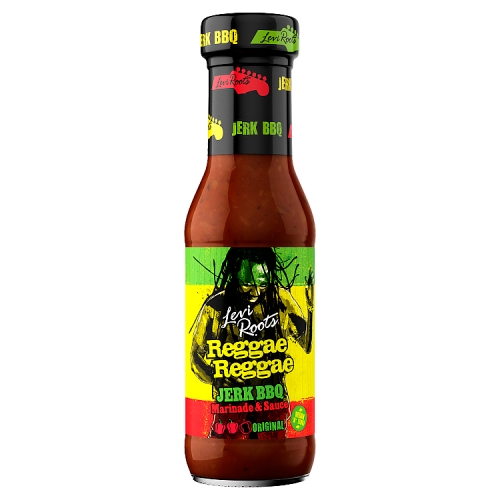 Levi Roots Reggae Reggae Jerk Original BBQ Marinade & Sauce 290g pack shot