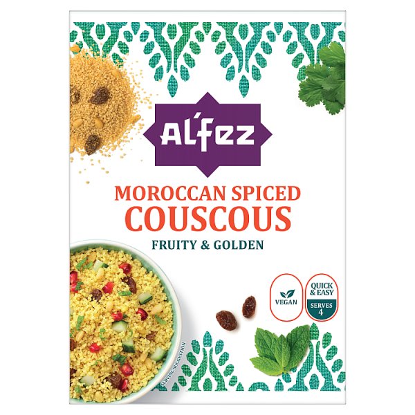 Alfez Moroccan Couscous 220g pack shot