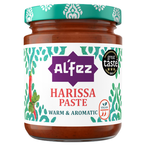 Alfez Harissa Paste 180g pack shot
