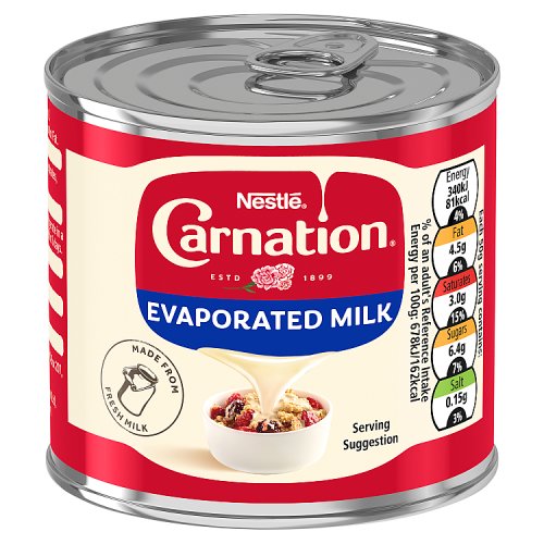 Carnation Evaporated Milk (24 x 170g) pack shot