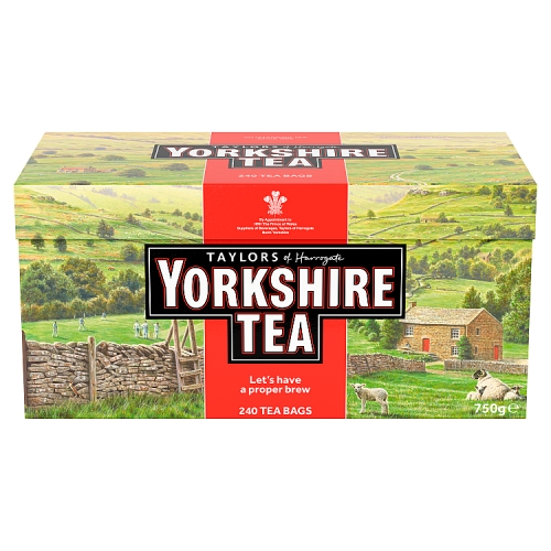 Taylors Yorkshire Teabags 240g pack shot