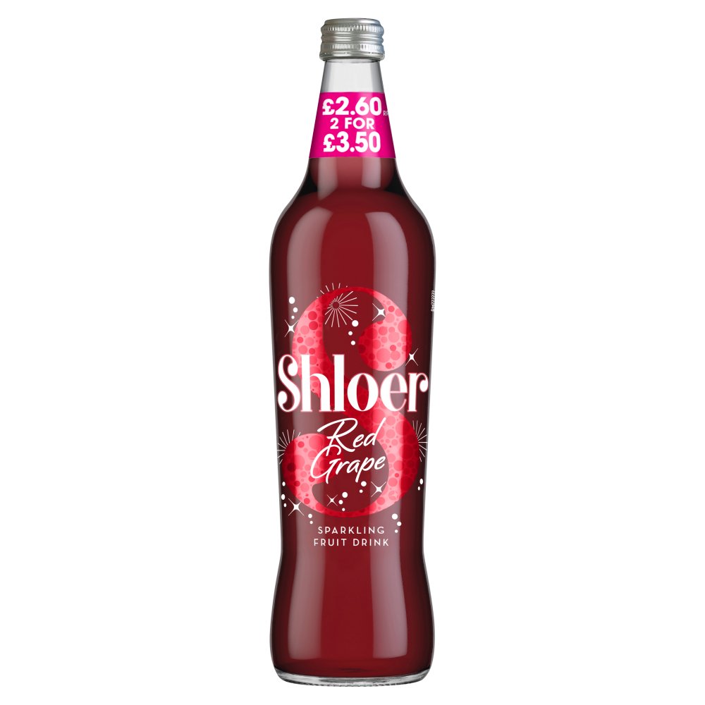 Shloer Red Grape / 750ml PMP pack shot