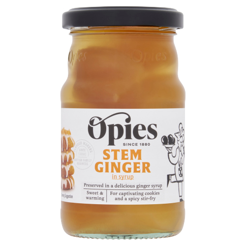 Opies Stem Ginger in Syrup 280g pack shot