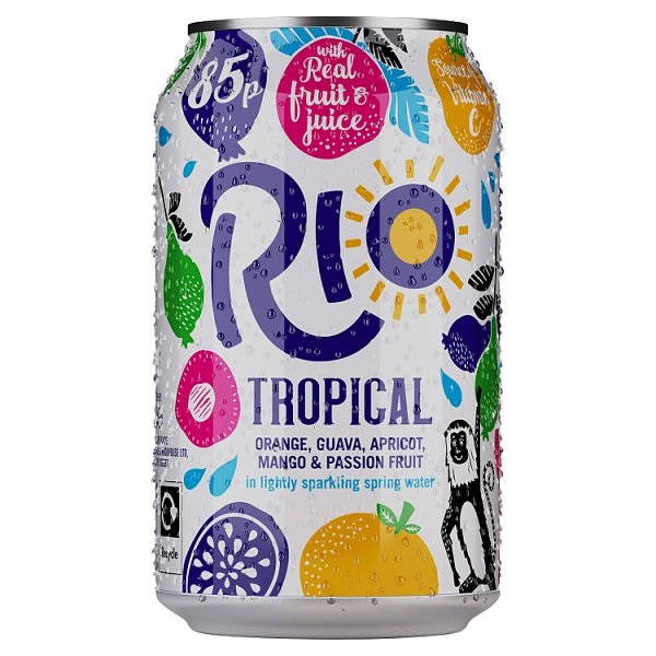 Rio Tropical Can PM 85p 330ml pack shot