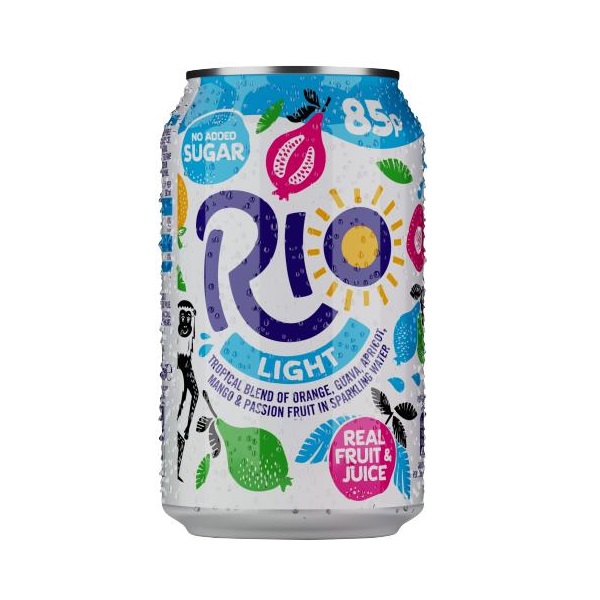Rio Tropical Light PM 85p 330ml pack shot