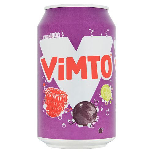 Vimto Fizzy Can 330ml pack shot