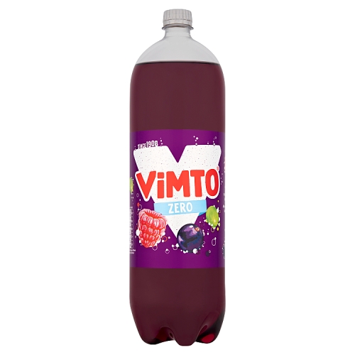 Vimto Original Fizzy Zero 2Ltr pack shot
