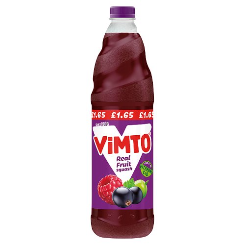 Vimto Original Squash PM £1.65 725ml pack shot