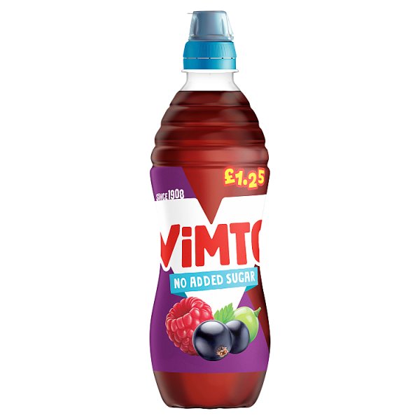Vimto Still Sportscap NAS PM £1.25 500ml pack shot