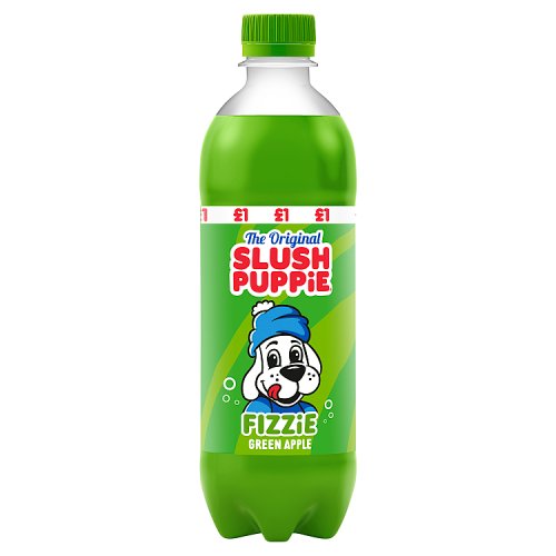 Slush Puppie Green Apple PM £1 500ml pack shot
