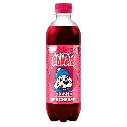 Slush Puppie Red Cherry PM £1 500ml pack shot