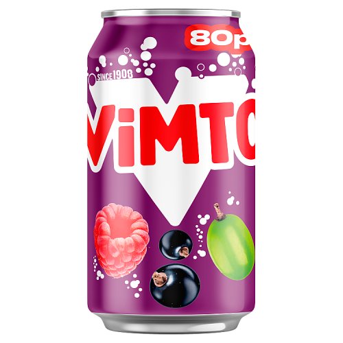 Vimto Original PM 80p 330ml pack shot