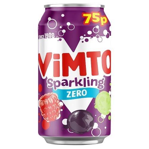Vimto Zero PM 80p 330ml pack shot