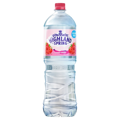 Highland Spring Summer Berries Water 1.25Ltr pack shot