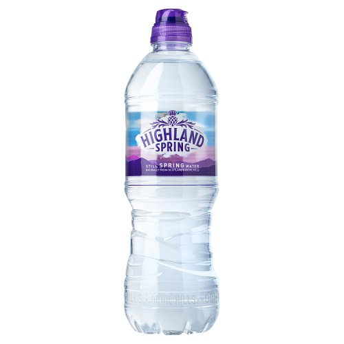 Highland Spring Still Water Sports Cap 750ml pack shot