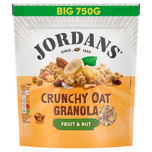 Jordans Crunchy Granola Fruit & Nut 750g pack shot