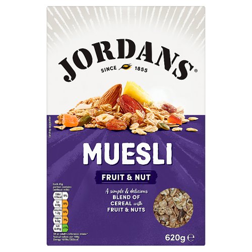 Jordans Fruit & Nut Muesli 620g pack shot