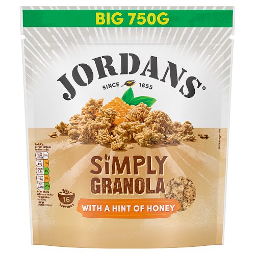Jordans Simply Honey Oat Granola 750g pack shot
