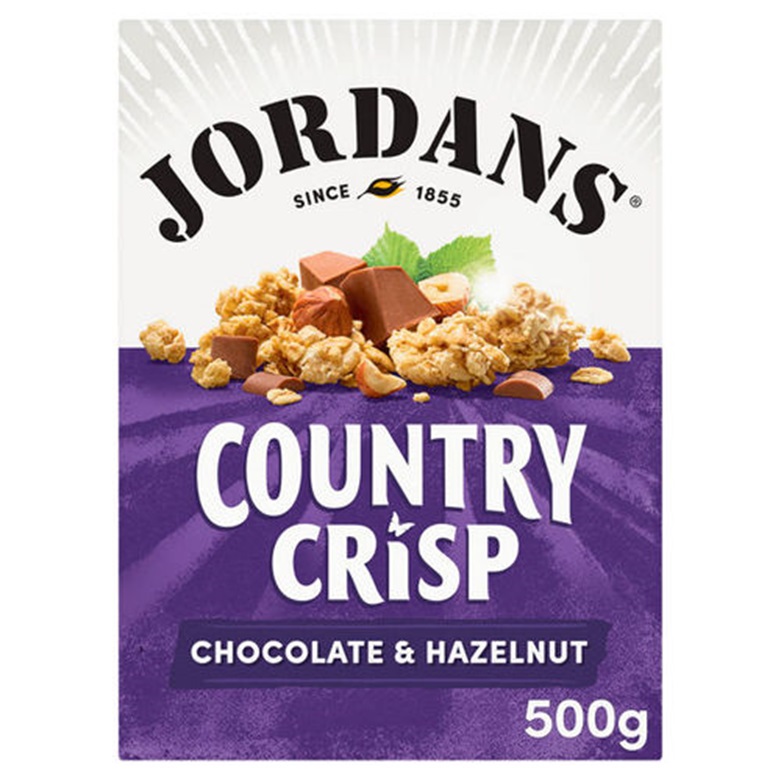 Jordans Country Crisp Chocolate & Hazelnut 500g pack shot