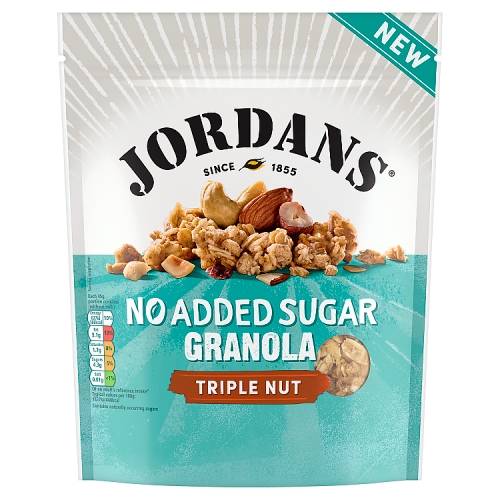 Jordans Triple Nut No Added Sugar Granola 425g pack shot