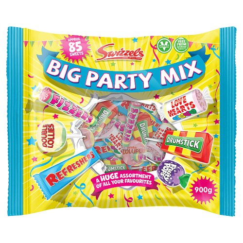 Swizzels Big Party Mix Bag 900g pack shot